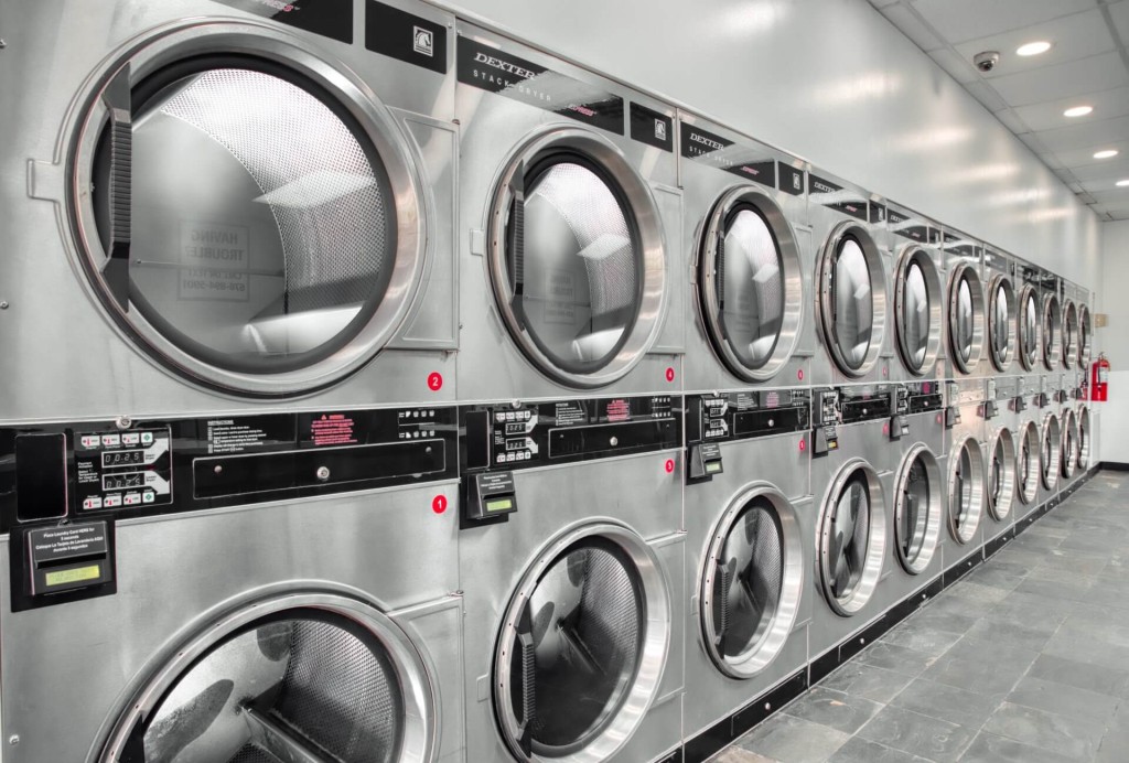 athens modern laundry room
